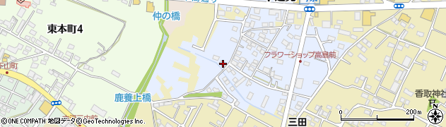 茨城県古河市下辺見2107周辺の地図
