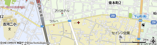 茨城県古河市古河522周辺の地図