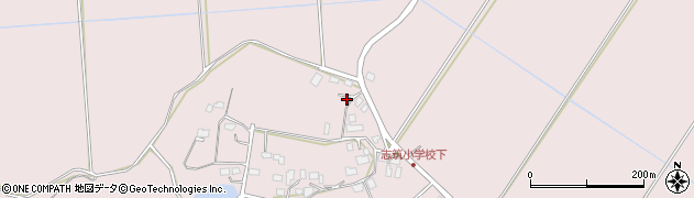 茨城県かすみがうら市中志筑1049周辺の地図