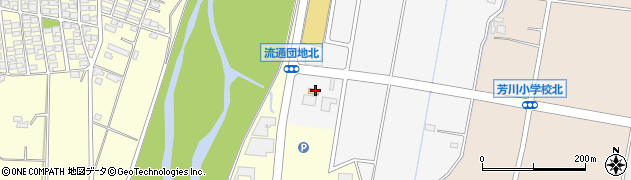 セブンイレブン松本流通団地北店周辺の地図