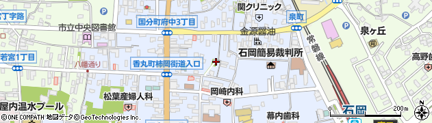 福徳稲荷神社周辺の地図