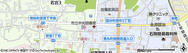 茨石商事株式会社周辺の地図