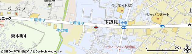 茨城県古河市下辺見2196周辺の地図