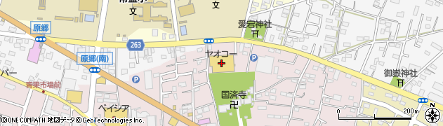 ヤオコー深谷国済寺店周辺の地図