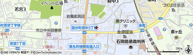 ＡＳＡ石岡周辺の地図