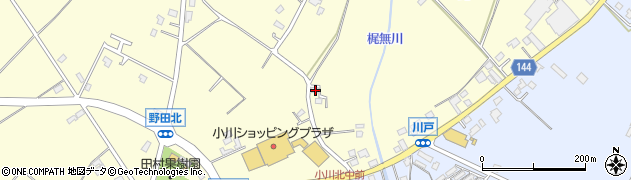 茨城県小美玉市野田1693周辺の地図