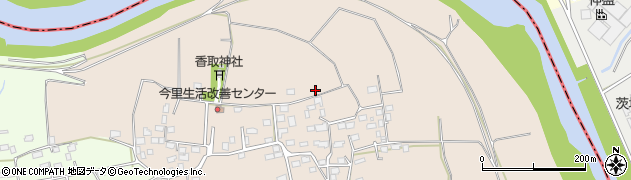 茨城県八千代町（結城郡）今里周辺の地図