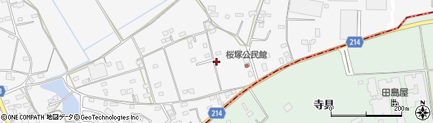 茨城県下妻市高道祖桜塚周辺の地図