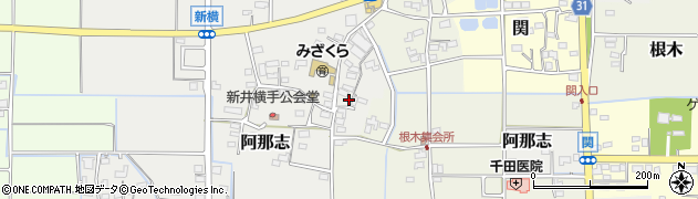 埼玉県児玉郡美里町阿那志610周辺の地図