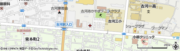 株式会社常陽銀行　古河ローンプラザ周辺の地図