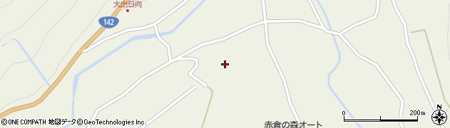 長野県長和町（小県郡）和田（大出）周辺の地図