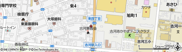 ウイスタふじくら古河店周辺の地図