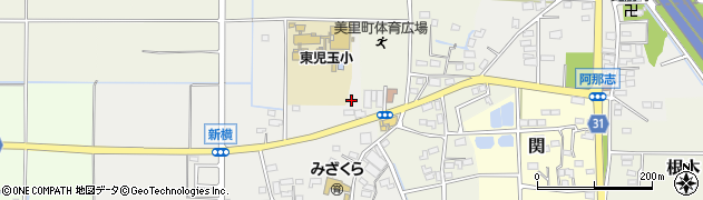 埼玉県児玉郡美里町阿那志32周辺の地図