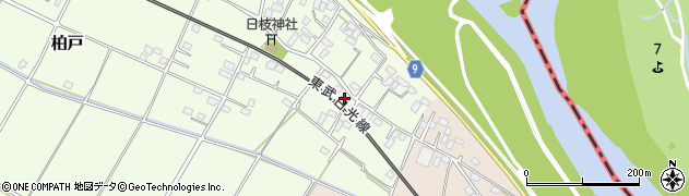 埼玉県加須市柏戸35周辺の地図