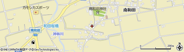 長野県松本市和田南和田3541周辺の地図