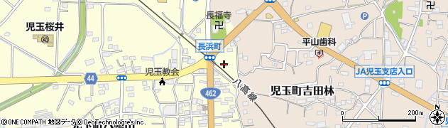埼玉県本庄市児玉町八幡山224周辺の地図