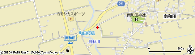 長野県松本市和田南和田3556周辺の地図