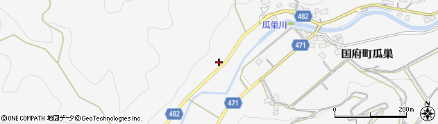 岐阜県高山市国府町瓜巣259周辺の地図