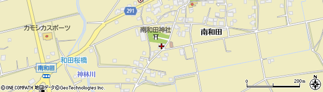 長野県松本市和田南和田3534周辺の地図
