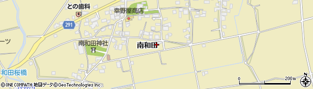 長野県松本市和田南和田3361周辺の地図