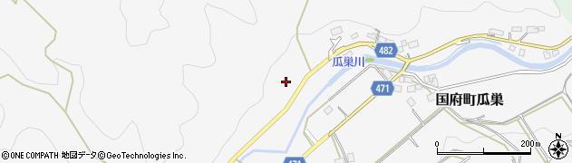 岐阜県高山市国府町瓜巣236周辺の地図