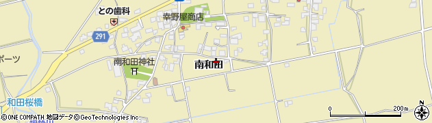 長野県松本市和田南和田3483周辺の地図