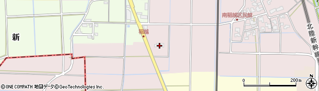 福井県あわら市稲越31周辺の地図