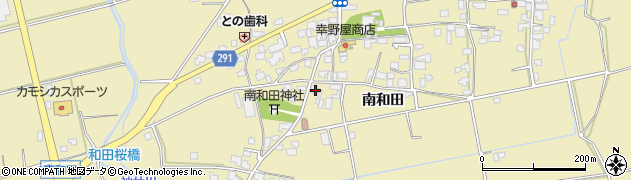 長野県松本市和田南和田3513周辺の地図