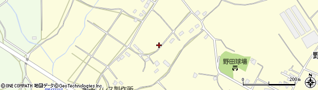 茨城県小美玉市野田770周辺の地図