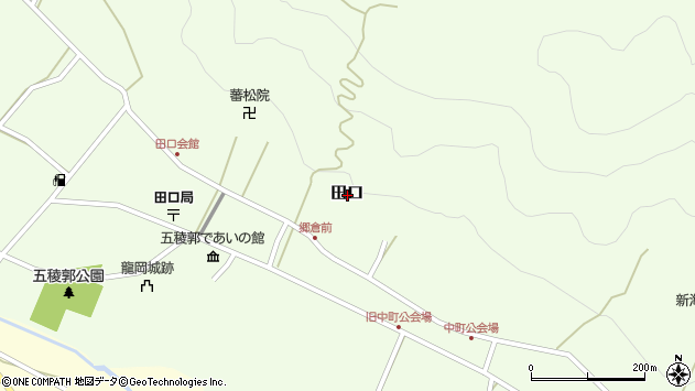 〒384-0412 長野県佐久市田口の地図