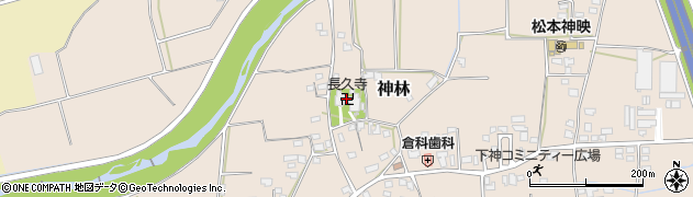 長久寺周辺の地図