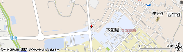 茨城県古河市下辺見2332周辺の地図