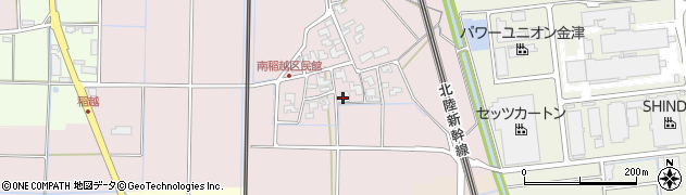 福井県あわら市稲越37周辺の地図