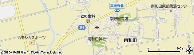 長野県松本市和田南和田3496周辺の地図