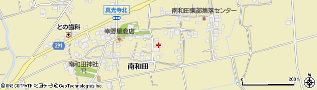 長野県松本市和田南和田3466周辺の地図