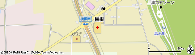 茨城県下妻市横根557周辺の地図