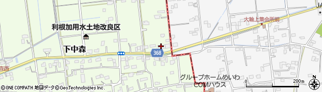 内田自動車整備工場周辺の地図