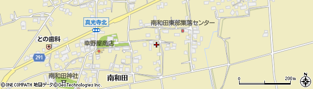 長野県松本市和田南和田3451周辺の地図