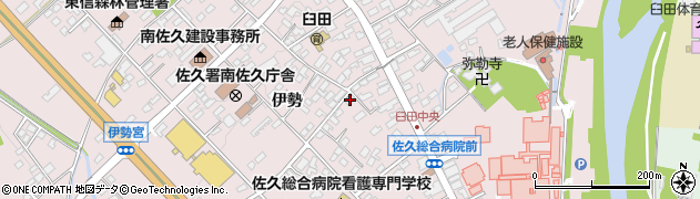 長野県佐久市臼田伊勢2219周辺の地図