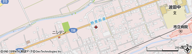 株式会社アールエフ　松本事業所周辺の地図