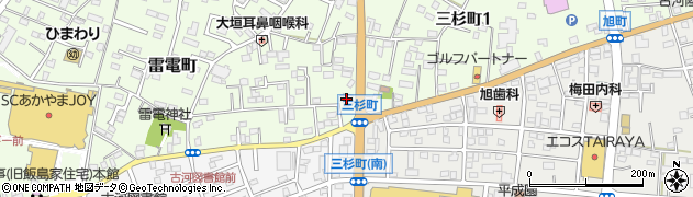 栃木銀行古河支店周辺の地図