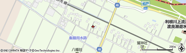 埼玉県加須市柏戸698周辺の地図