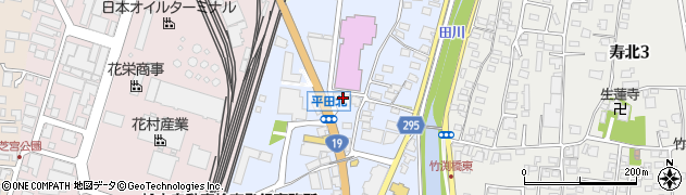 ａｕショップ松本平田周辺の地図