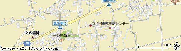 長野県松本市和田南和田2623周辺の地図