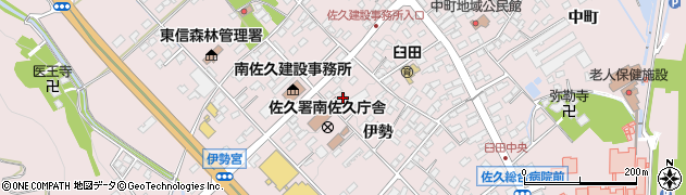 長野県佐久市臼田伊勢2053周辺の地図
