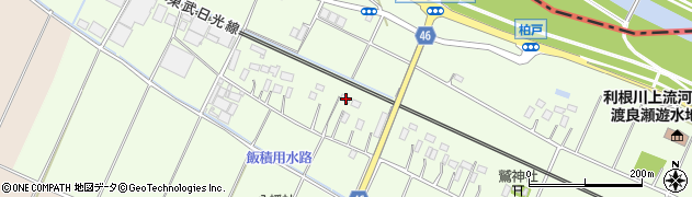 埼玉県加須市柏戸695周辺の地図