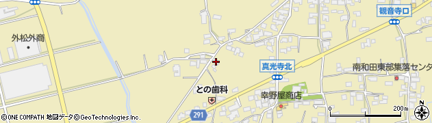長野県松本市和田殿2573周辺の地図