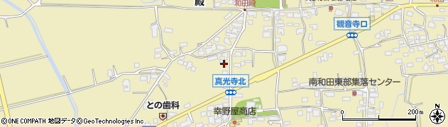 長野県松本市和田殿2598周辺の地図