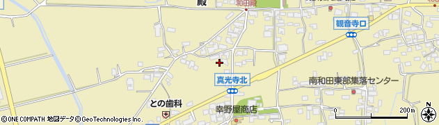 長野県松本市和田殿2586周辺の地図