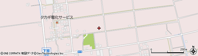 長野県松本市波田（下原）周辺の地図